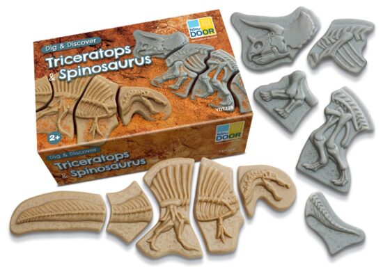 Dig and Discover – Triceratops & Spinosaurus