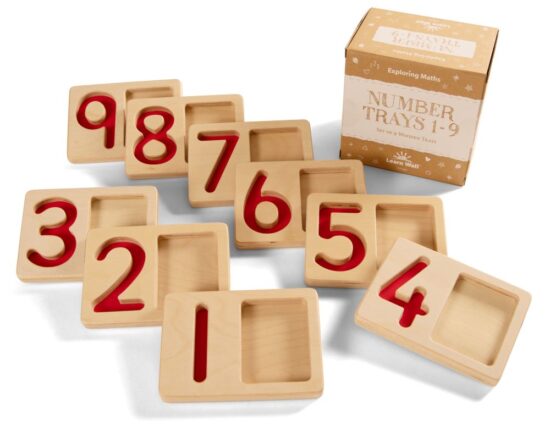 Number Trays 1–9